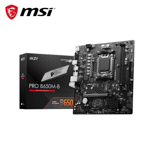 微星MSI PRO B650M-B AMD主機板