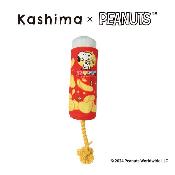 Kashima Snoopy薯片寵物玩具 紅