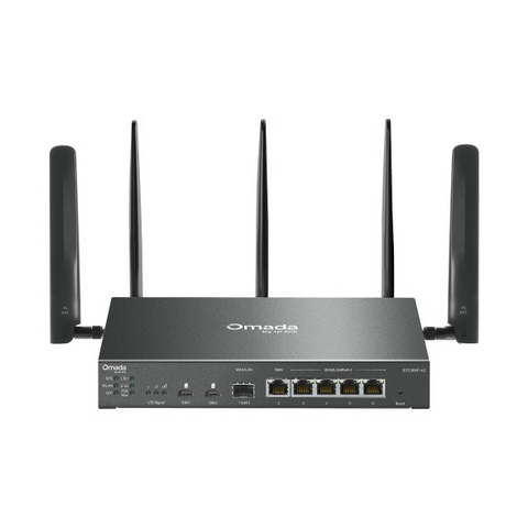 TP-LINK Omada 4G+ Cat6 AX3000 Gigabit VPN 路由器 (含 4-Port PoE+) ( ER706WP-4G(EU) Ver:1.2 )