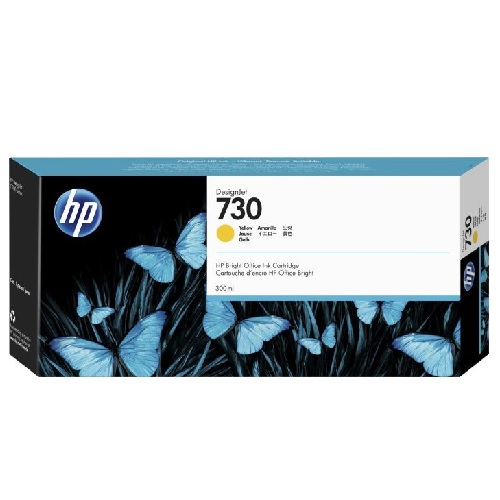 HP 730 黃色墨水匣