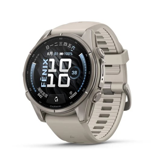 Fenix9–43mm全方位戶外進階GPS智慧腕錶-霧灰色
