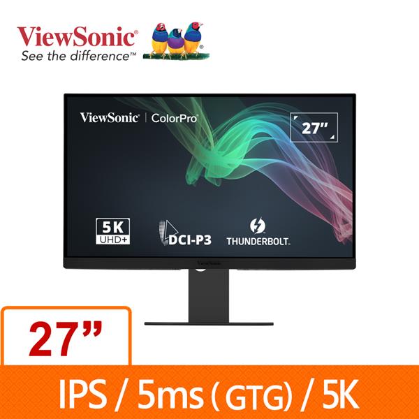 優派ViewSonic VP2788-5K 27吋IPS液晶顯示器