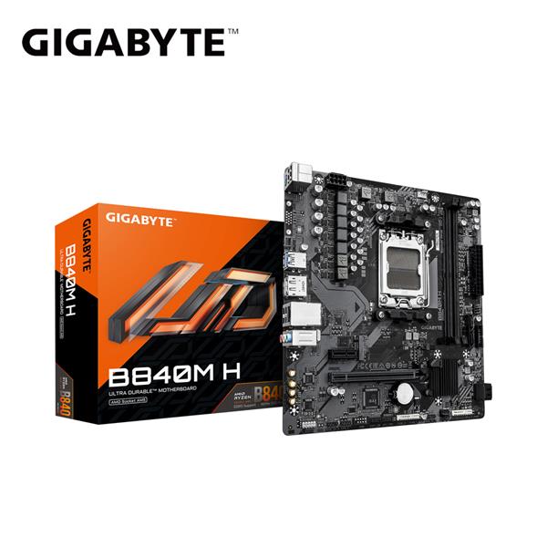 技嘉GIGABYTE B840M H AMD主機板