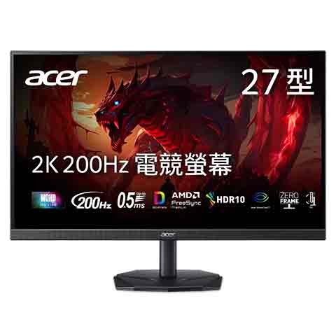 ACER Nitro KG271U X1 27" 電競螢幕 ( MM.V9UTT.001 )