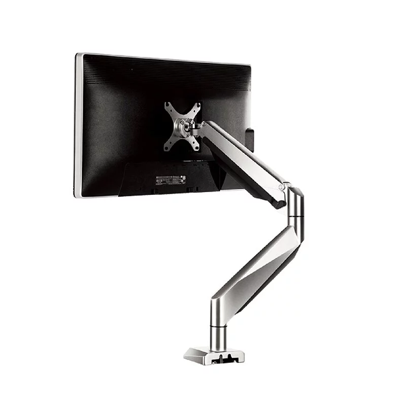樂歌Loctek 全維度懸停 17-34吋 USB3.0/音源/麥克風孔 電腦螢幕支架 D7H 夾桌/穿孔通用款