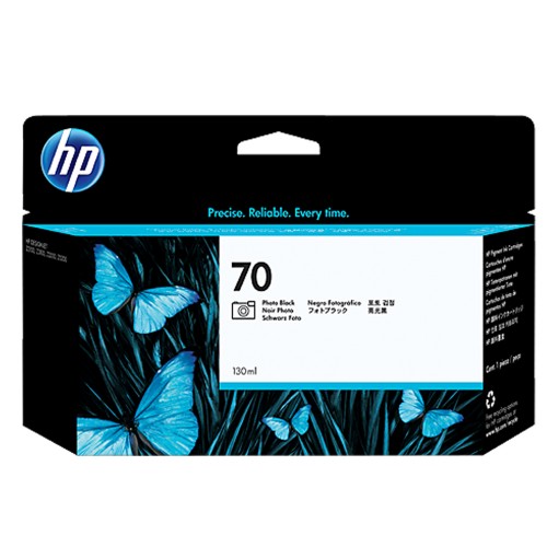 HP 70 黑色墨水匣