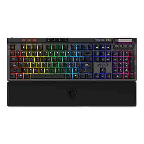 MSI 無線三模靜音鍵盤 ( STRIKE PRO W SILENT TC )