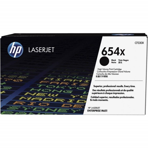 HP 653X 黑色碳粉匣