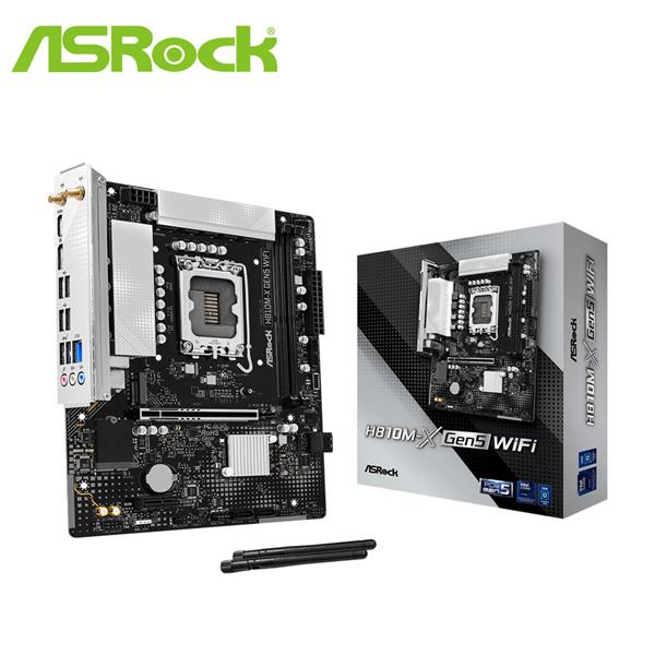 華擎 ASRock H810M-X GEN5 WIFI INTEL 主機板