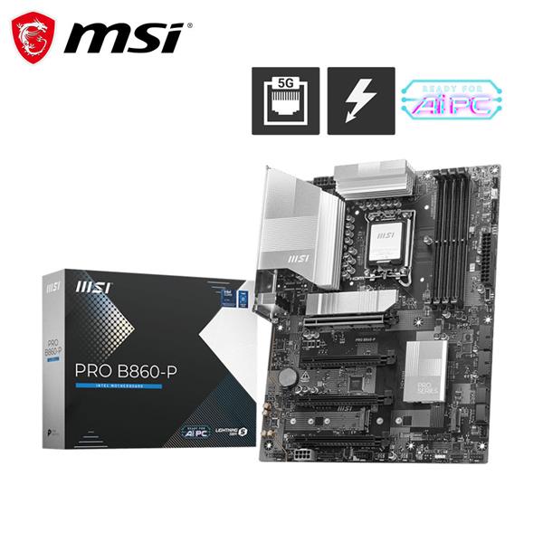 微星MSI PRO B860-P INTEL 主機板