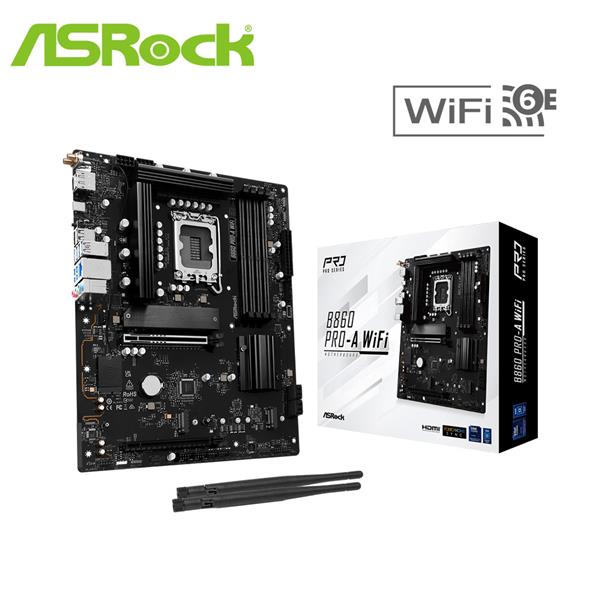 華擎 ASRock B860 Pro-A WiFi ATX 主機板