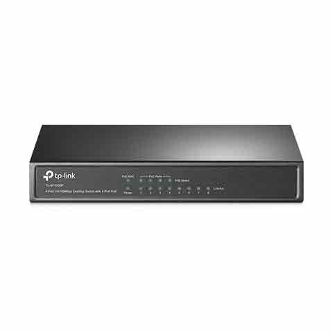 TP-LINK 8 埠 10/100M 桌上型 PoE 交換器 ( TL-SF1008P(UN) Ver:8.0 )