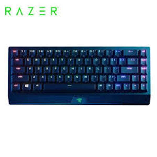 雷蛇Razer BlackWidow黑寡婦V3 mini幻影布丁(黃軸)無線機械式RGB鍵盤