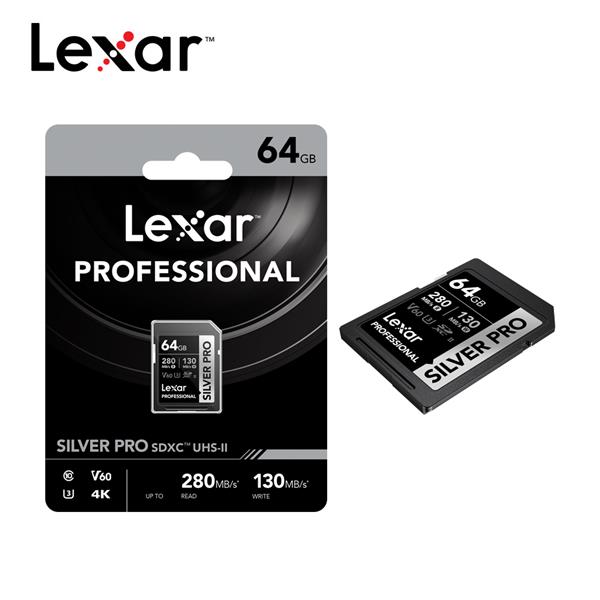Lexar Silver Pro SDXC UHS-II 64G 記憶卡