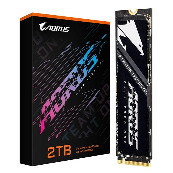 技嘉GIGABYTE AORUS Gen4 7300 2T SSD 固態硬碟