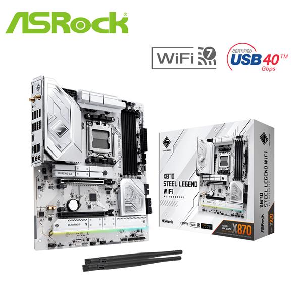 華擎 ASRock X870 Steel Legend WiFi 主機板