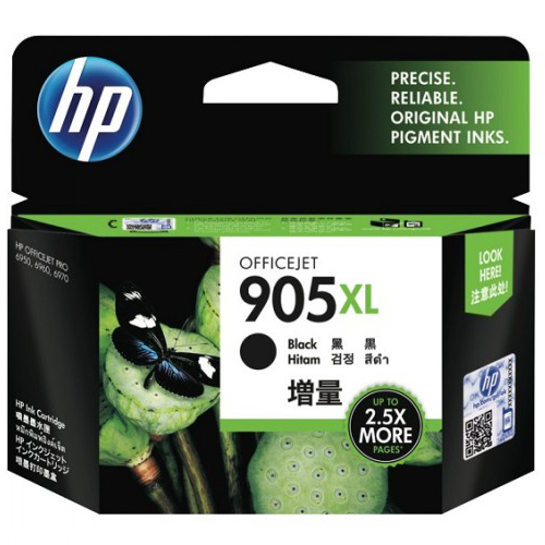 HP 905XL 高容量黑色墨水匣