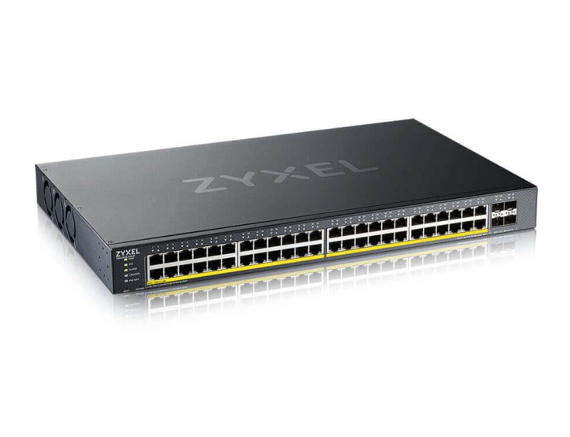 XGS1935-52/48埠1000 Mbps RJ-45 PoE+ 4埠SFP+