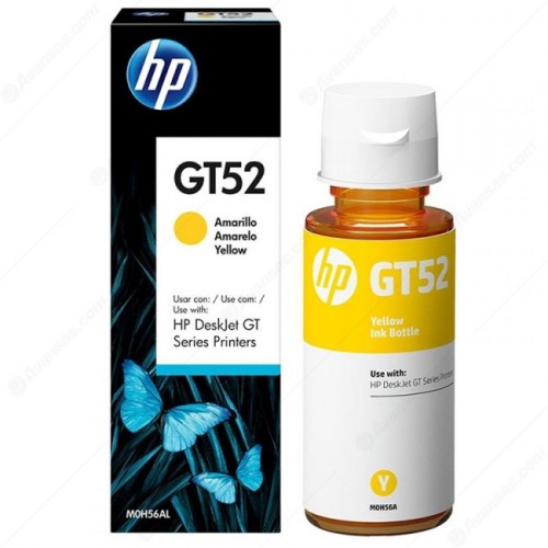HP GT52 黃色墨水匣