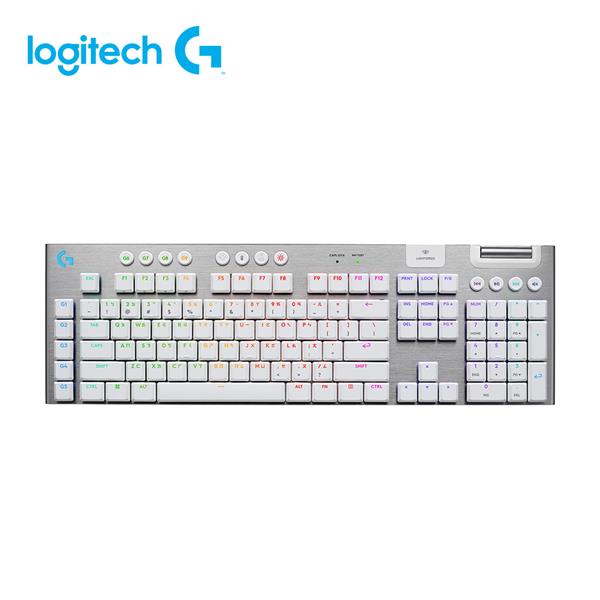羅技 G915 X(白)觸感軸無線RGB機械式遊戲鍵盤