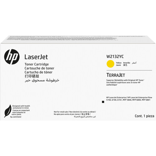 HP 213Y 黃色碳粉匣超高印量
