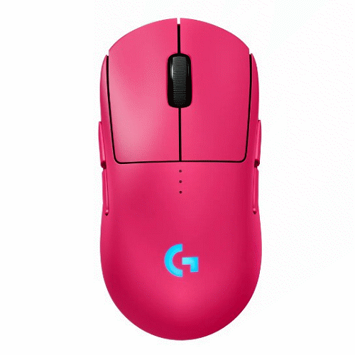 羅技G PRO 第二代無線電競滑鼠-桃紅