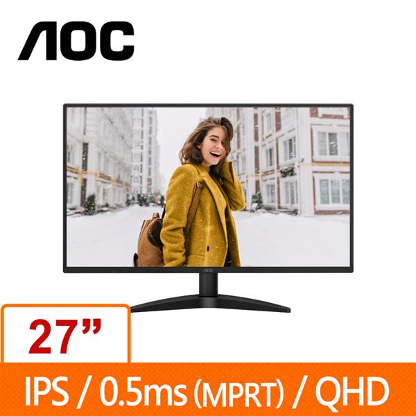AOC 27型 Q27B36X 2K QHD IPS 液晶螢幕
