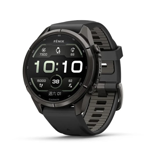 Fenix9Pro–inReach43mm旗艦GPS智慧手錶-極致黑