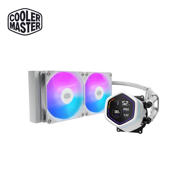 酷碼Cooler Master ML 240 Core Nex Digital ARGB 白色版 水冷散熱器