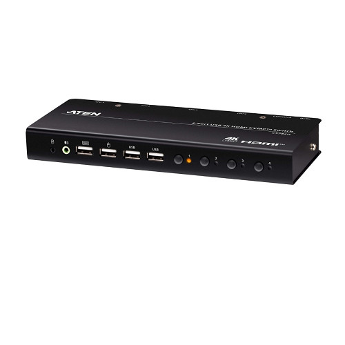 4埠USB 4K HDMI KVM多電腦切換器
