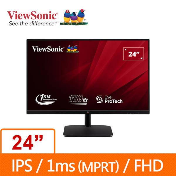 優派ViewSonic VA2432-MH-2 23.8吋IPS液晶顯示器