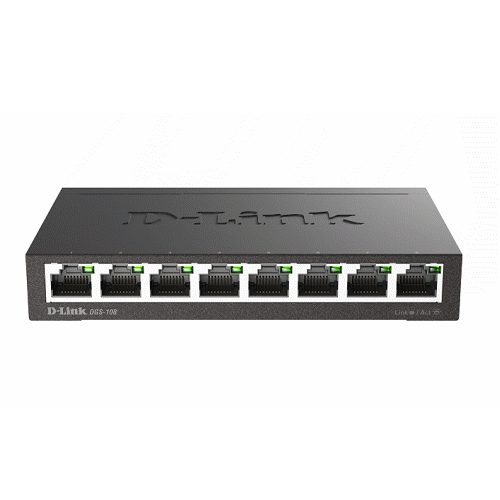 D-Link EEE節能桌上型網路交換器