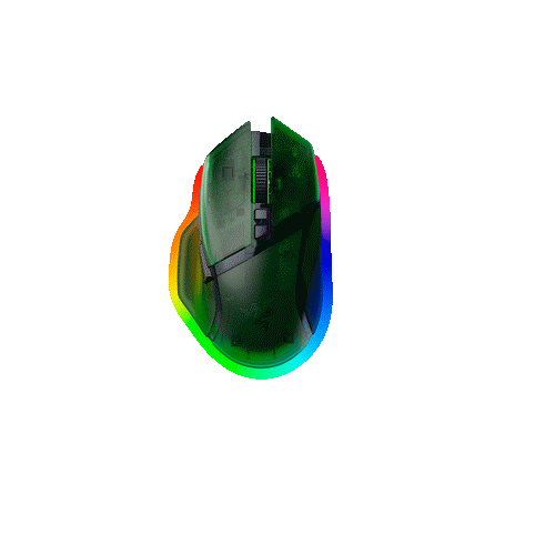Razer 巴塞利斯蛇 V3 Pro 35K 無線滑鼠(幻影綠)
