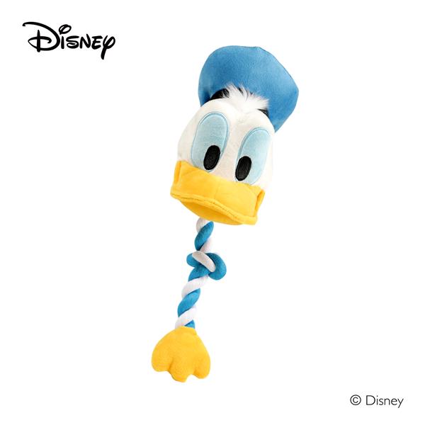 Disney米奇系列唐老鴨寵物咬繩玩具 小