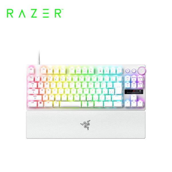 雷蛇Razer 獵魂光蛛 V3 Pro TKL 8K 白(英)有線電競鍵盤