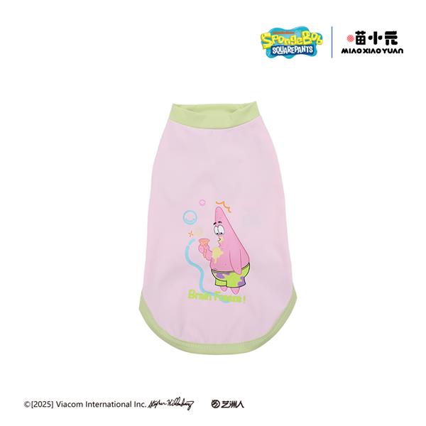 喵小元 海綿寶寶系列寵物涼感衣 派大星(L)