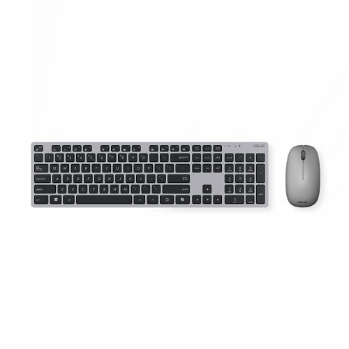 ASUS W5000 無線鍵鼠組-灰黑(COPILOT快捷鍵)