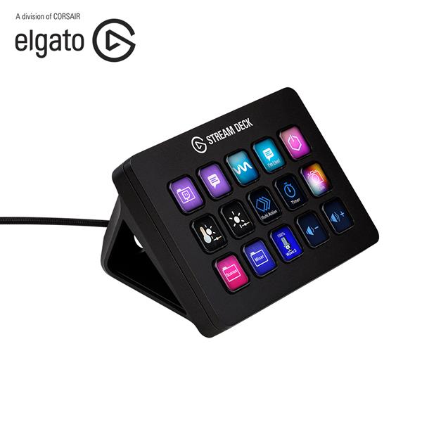 海盜船 Corsair Elgato STREAM DECK MK.2 15鍵 視頻直播操作控制器