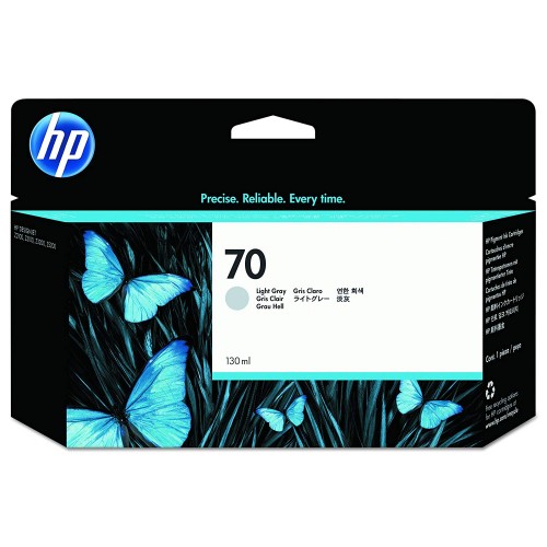 HP 70 亮灰色墨水匣