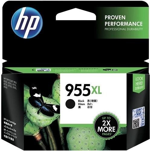 HP 955XL 高容量黑色墨水匣