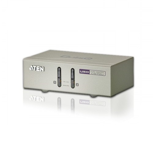 ATEN 2埠KVM多電腦切換器