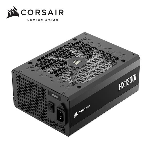海盜船Corsair HX1200i 白金牌1200W ATX3.1 全模電源供應器