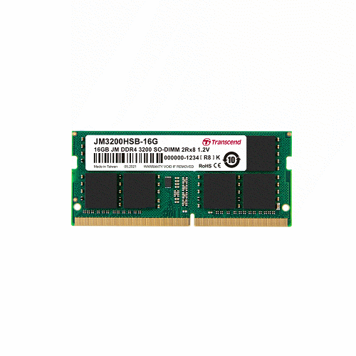 TRANSCEND 16GB 筆記型記憶體