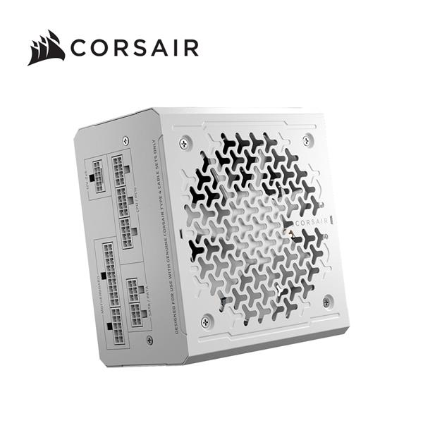 海盜船Corsair RM850e 金牌850W ATX3.1 全模電源供應器【白】