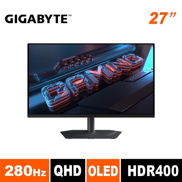 技嘉GIGABYTE MO27Q2A 27型 QO-OLED電競螢幕