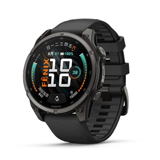 Fenix9–47mm全方位戶外進階GPS智慧腕錶-極致黑