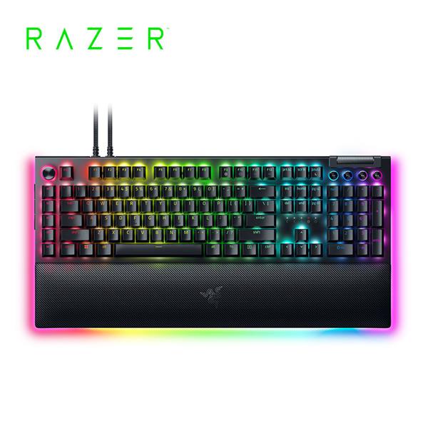 雷蛇Razer BlackWidow 黑寡婦V4 Pro【黃軸】蜘幻彩版有線機械式RGB鍵盤