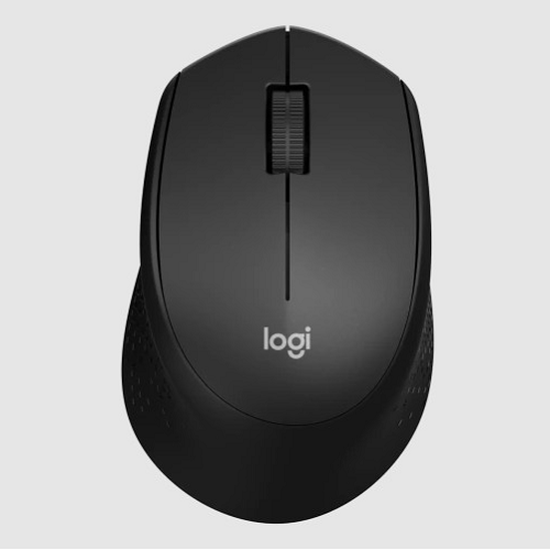 LOGITECH M331 無線靜音滑鼠(黑)