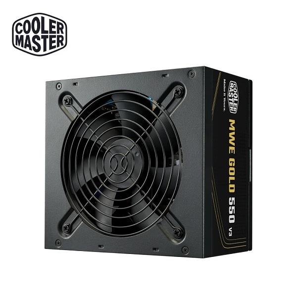 酷碼Cooler Master MWE Gold V3 550W 直出 金牌ATX3.1 電源供應器