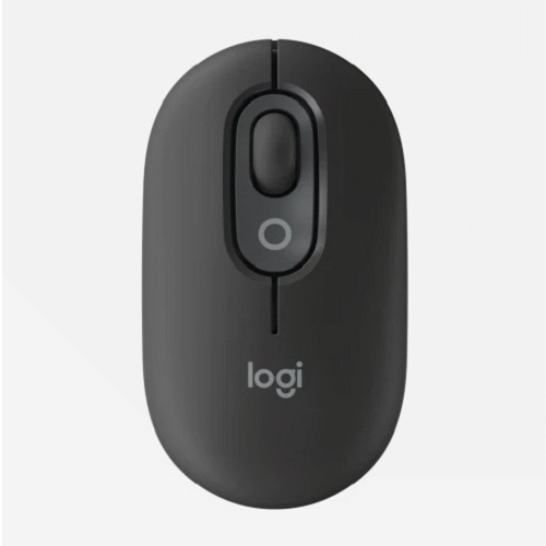 羅技 POP MOUSE 無線藍牙滑鼠-石墨黑